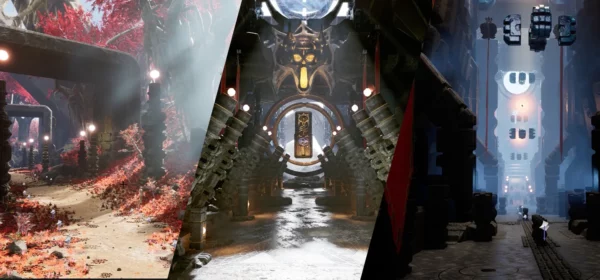 iluminación de escenarios en Unreal Engine 5
